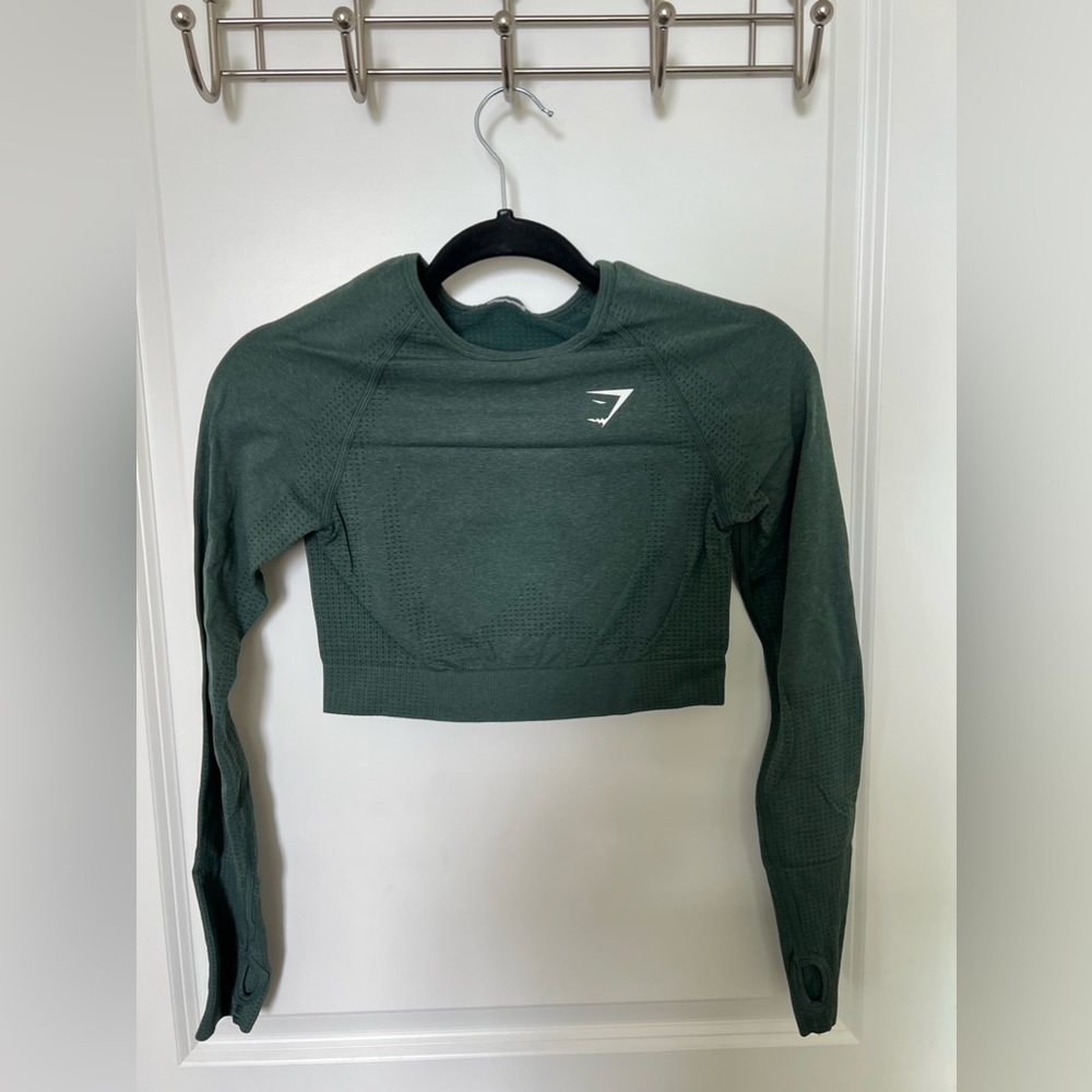 Gymshark cropped long sleeve